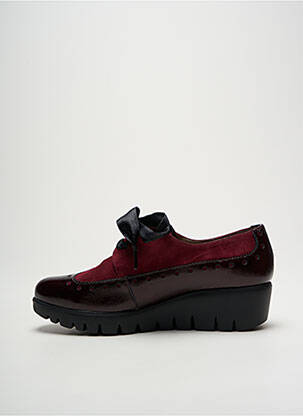 Derbies bout rond talon de 4 à 6cm violet WONDERS femme