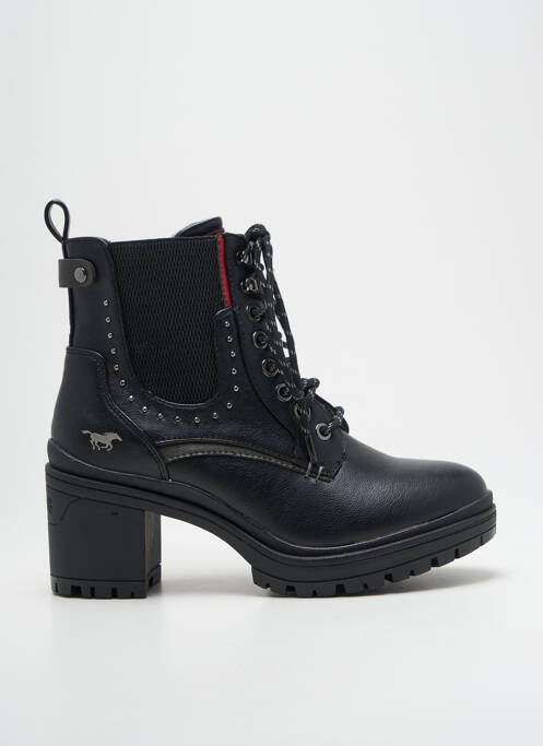 Bottines/Boots noir MUSTANG pour femme