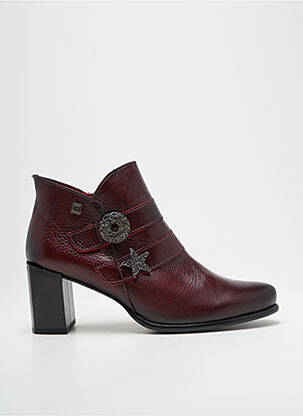 Bottines/boots matière lisse talon de 4 à 6cm violet JOSE SAENZ femme
