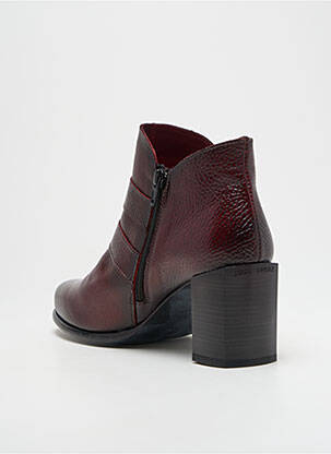 Bottines/boots matière lisse talon de 4 à 6cm violet JOSE SAENZ femme