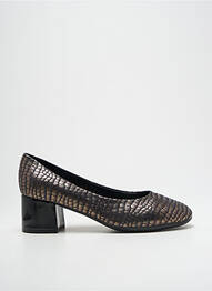Escarpins tissage satiné talon de 4 à 6cm noir THE FLEXX femme