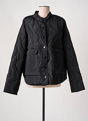 Doudoune manches longues sans capuche noir CULTURE femme