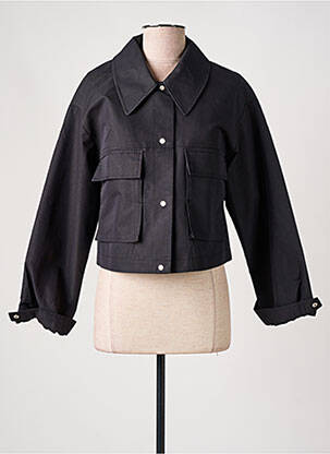 Veste casual coupe droite noir CULTURE femme