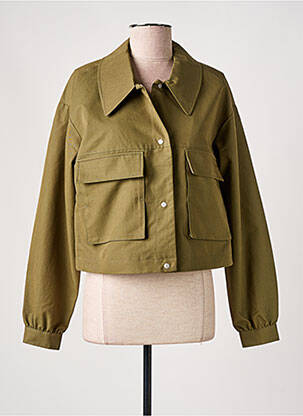 Veste casual coupe droite vert CULTURE femme