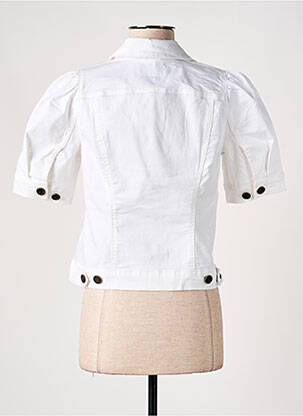 Veste casual col chemisier blanc CULTURE femme