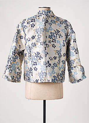Veste chic col v bleu CULTURE femme
