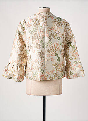 Veste chic col v blanc CULTURE femme