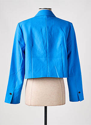 Veste chic fermeture boutonnée sur le devant bleu SOAKED IN LUXURY femme