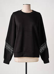 Sweat-shirt noir CULTURE pour femme seconde vue