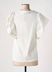 Top blanc CULTURE pour femme seconde vue