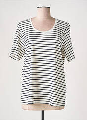 T-shirt blanc CULTURE pour femme seconde vue