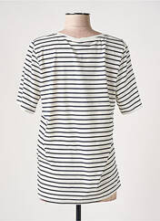 T-shirt blanc CULTURE pour femme seconde vue