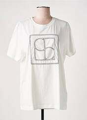 T-shirt blanc SOAKED IN LUXURY pour femme seconde vue