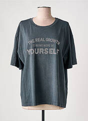 T-shirt gris CULTURE pour femme seconde vue