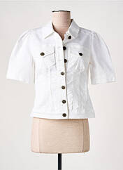 Veste casual blanc CULTURE pour femme seconde vue