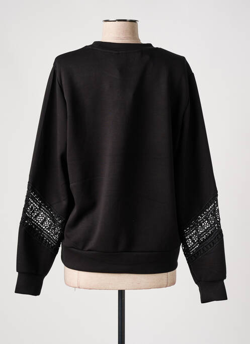 Sweat-shirt noir CULTURE pour femme