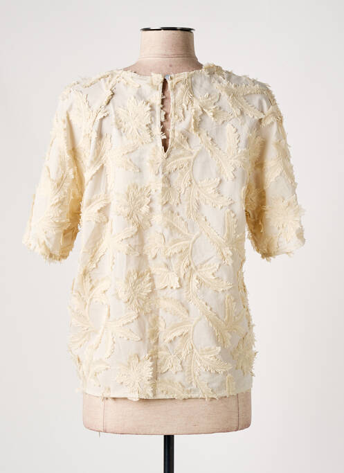 Top beige SOAKED IN LUXURY pour femme