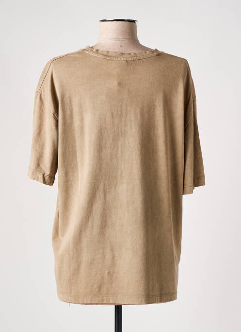 T-shirt beige CULTURE pour femme