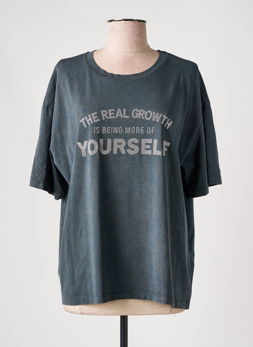 T-shirt gris CULTURE pour femme