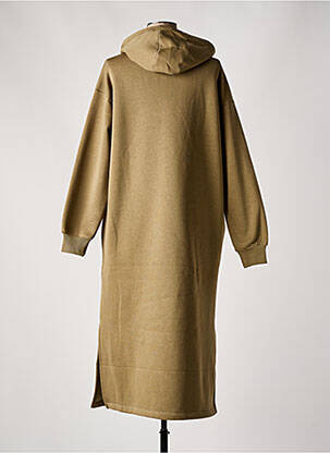 Robe longue manches longues manches longues vert CULTURE femme