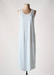 Robe longue sans manche sans manche bleu CULTURE femme