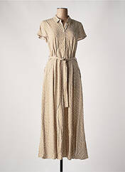 Robe longue marron SOAKED pour femme seconde vue