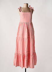 Robe longue rouge CULTURE pour femme seconde vue