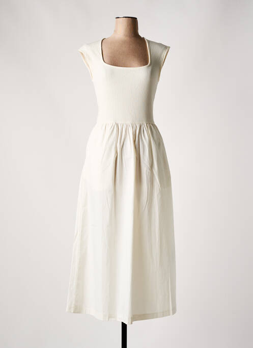 Robe longue beige SOAKED pour femme