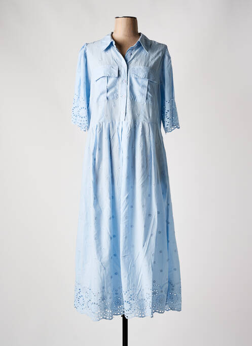 Robe longue bleu CULTURE pour femme