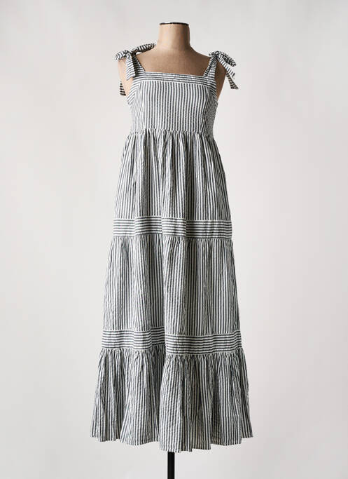 Robe longue gris CULTURE pour femme