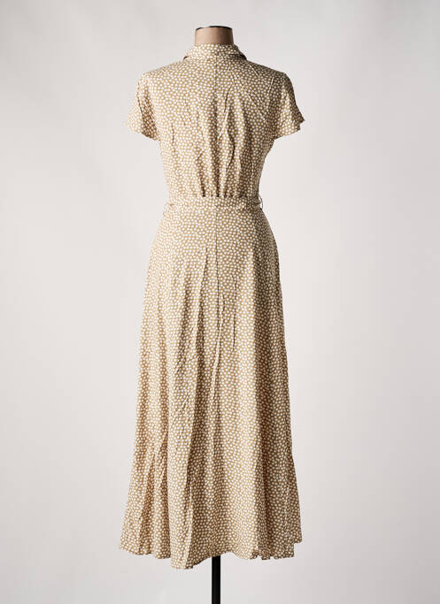 Robe longue marron SOAKED pour femme