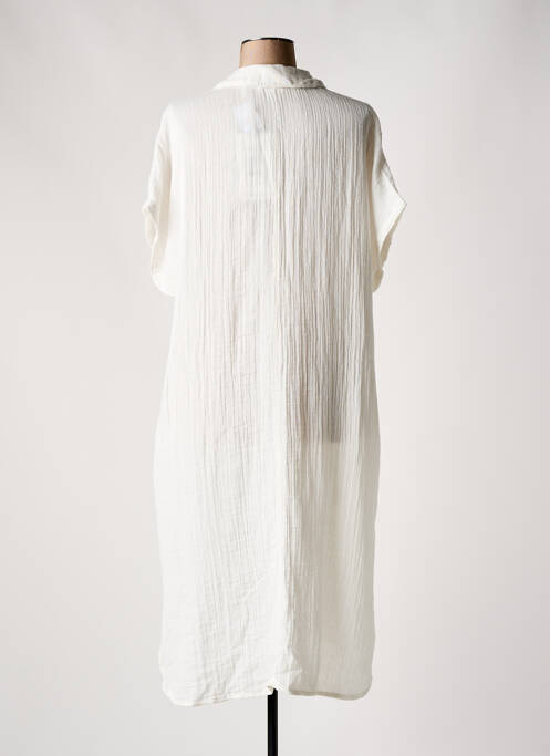 Robe mi-longue beige CULTURE pour femme