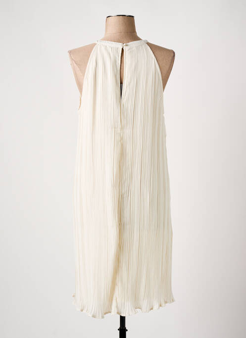 Robe mi-longue beige CULTURE pour femme