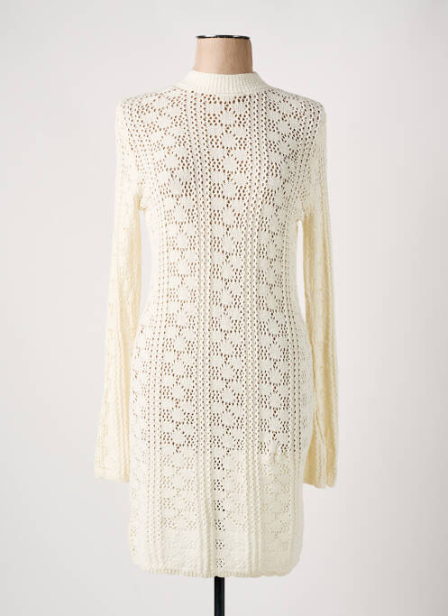 Robe pull beige SOAKED pour femme