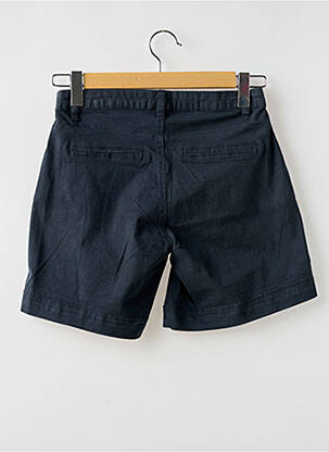 Short fermeture zippée sous rabat boutonné bleu CULTURE femme