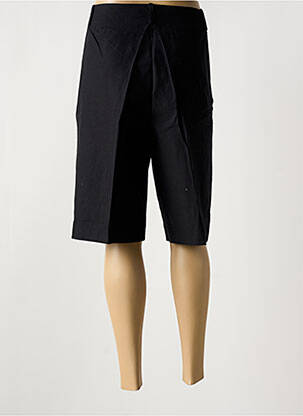 Bermuda coupe droite noir SOAKED IN LUXURY femme