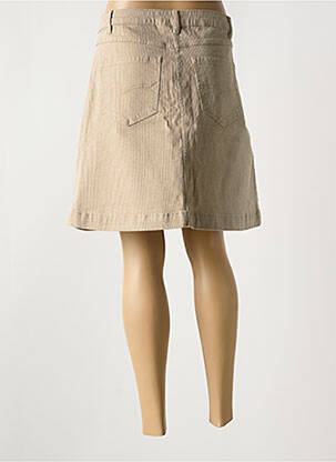 Jupe courte poches beige CULTURE femme