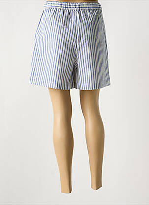 Short coupe droite bleu SOAKED IN LUXURY femme