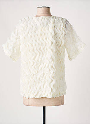 Top manches courtes manches courtes blanc CULTURE femme