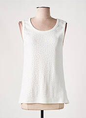 Débardeur blanc CULTURE pour femme seconde vue