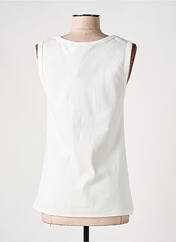 Débardeur blanc CULTURE pour femme seconde vue