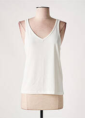 Débardeur blanc SOAKED pour femme seconde vue