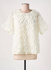 Top blanc CULTURE pour femme seconde vue