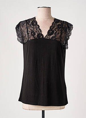 Top noir CULTURE pour femme