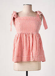 Top rouge CULTURE pour femme seconde vue