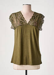 Top vert CULTURE pour femme seconde vue