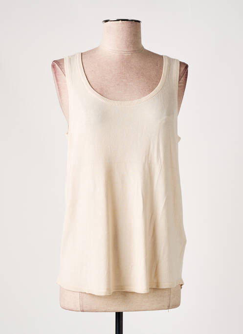 Débardeur beige CULTURE pour femme