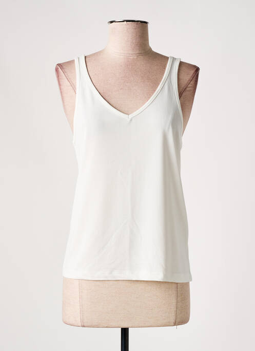 Débardeur blanc SOAKED pour femme