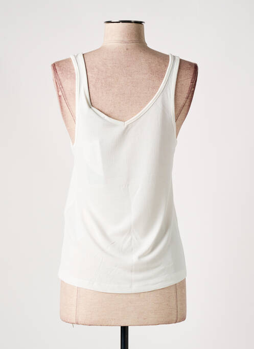 Débardeur blanc SOAKED pour femme