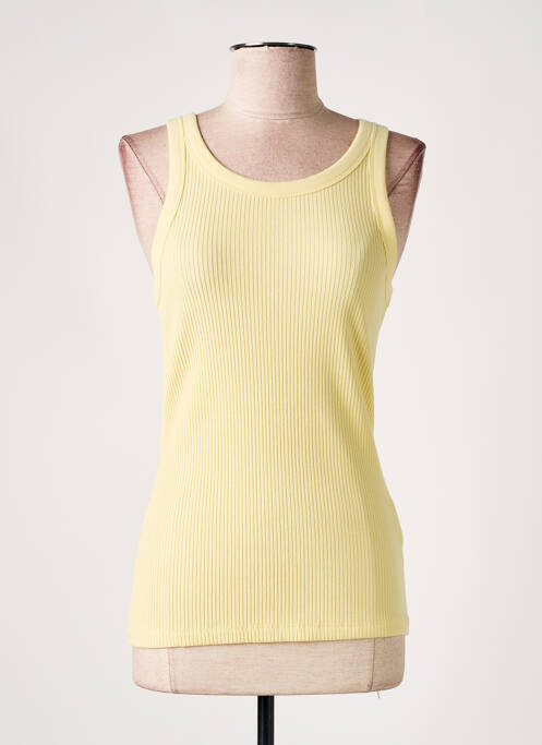 Débardeur jaune SOAKED pour femme